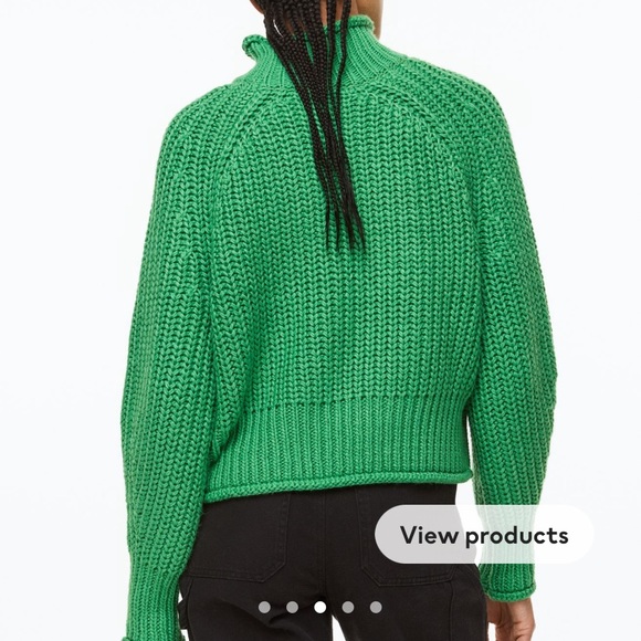 Green Knit Sweater - Picture 5 of 7